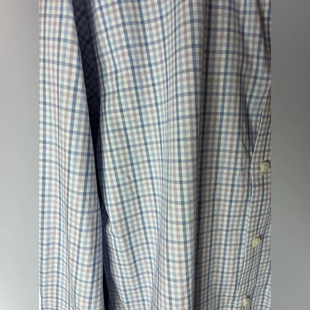 J.CREW THOMPSON FLEX WRINKLE FREE BUTTON UP MENS‎ SIZE XL